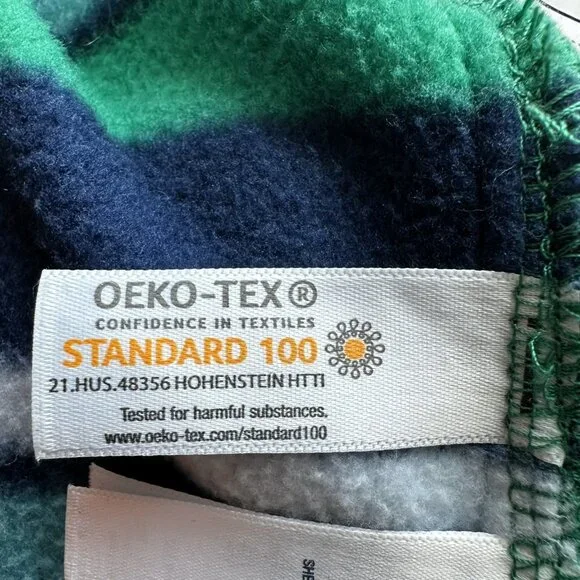 Men's Lands End XL Long Sleeve Pullover Quarter Snap Up Monk Neck Fleece Feeling - Picture 8 of 9